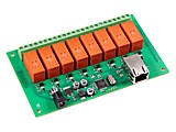 CONTROLADOR DE 8 RELES ETHERNET ETH-RLY16