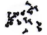 TORNILLO NEGRO DIN 7985 M3 X 6 MM 25 UNIDADES