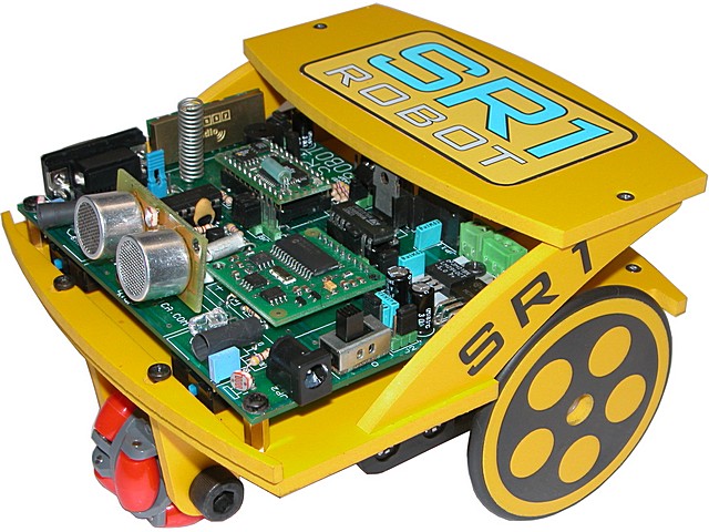 SR1 el robot de aprendizaje mas multifuncional y completo del mercado. Clic para ampliar