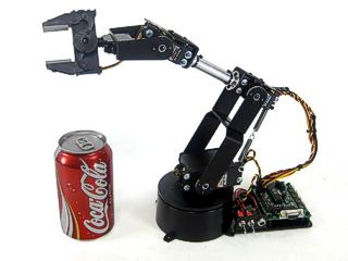 Otra vista del brazo robot 5 ejes