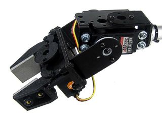 Detalle de la pinza del robot estandard