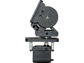 Vista lateral del kit pan and tilt para camaras. Clic para ampliar