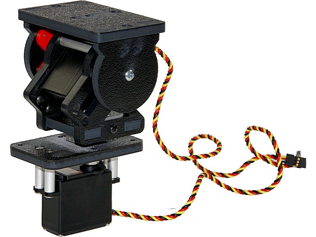 KIT PAN AND TILT PARA CAMARA HASTA 2 KG. Clic para ampliar
