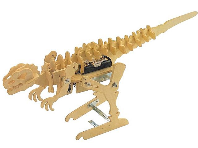 MAQUETA KIT TIRANOMECH MADERA. Clic para ampliar