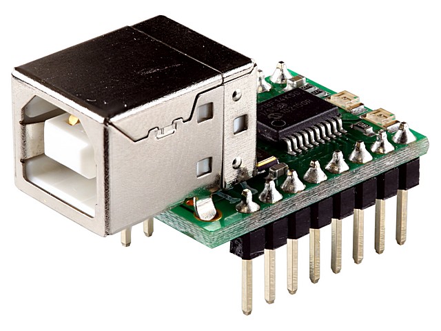 GPIO12 MICROCONTROLADOR PIC18F14K50 CON USB. Clic para ampliar