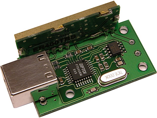 TRANSCEPTOR DATOS USB 19,2 KB EASY RADIO 433MHZ. Clic para ampliar